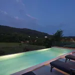 Villa With Pool Surrounded By Woods In Labin