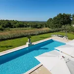 Villa Nevija U Ladicima For 10 People With Sea View & Sports Complex In Central Istria