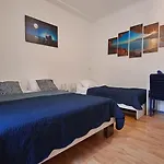 Red Blue With Private Parking And Gray Blue Apartment
