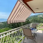 Cozy Apartment Bosnjak Near Opatija, With Sea View Terrace, Air Condition, Free Private Parking