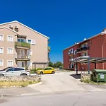 Charming White Apartment With Balcony And Parking