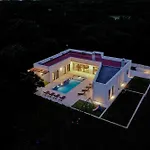 Villa Bateli For 8 People In Central Istria With Children Playground, Jacuzzi And Salt-Water Private Pool