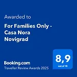 For Families Only - Casa Nora Novigrad