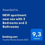 New Apartment Near Sea With 3 Bedrooms And 2 Bathrooms
